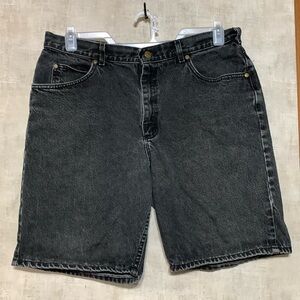 Lee men’s short faded black denim size 38